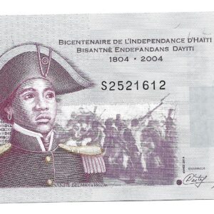 Haiti 10 Gourdes 1804-2004 Bicentenario de La Independencia P272 SC