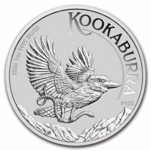 Australia 1 Dolar 2024 Onza Plata .999 Kookaburra en Capsula SC