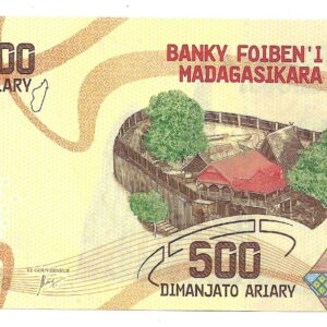 Madagascar 500 Ariary 2017 P99 SC