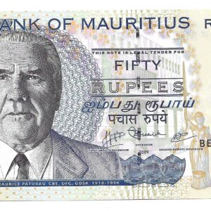 Mauricio 50 Rupias 2009 P50 SC