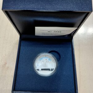 Argentina 25 Pesos de Plata 2024 XIII Serie Iberoamericana Capitales Iberoamericanas Puente de La Mujer Proof Caja y Certificado