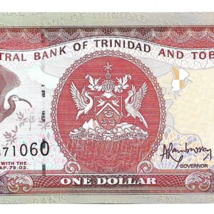 Trinidad y Tobago 1 Dolar 2006 P46 SC