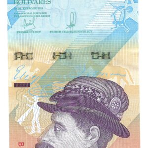 Venezuela 100 Bolivares 2018 Mono Araña P106 SC