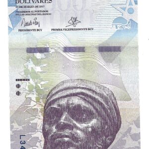 Venezuela 1000 Bolivares 2017 Cuspon P95b SC