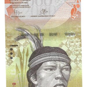 Venezuela 2000 Bolivares 2016 Aguila Arpia P96 SC