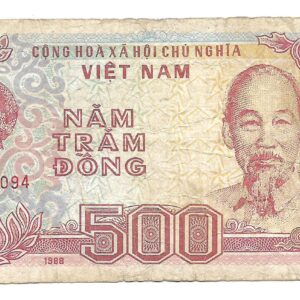 Vietnam 500 Dong 1988 P101 MB-