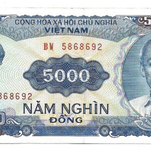 Vietnam 5000 Dong 1991 P108 SC-