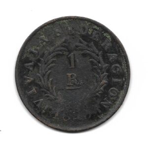 Buenos Aires 1 Real 1840 CJ16.4.1 MB-