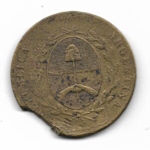 Boton Militar Republica Argentina Viva La Federacion