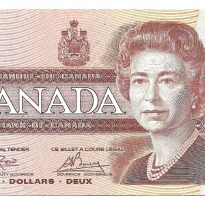 Canada 2 Dolares 1986 P94a SC