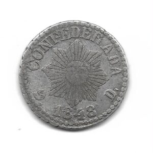 Cordoba 1 Real de Plata 1848 CJ56.1.1 MB-