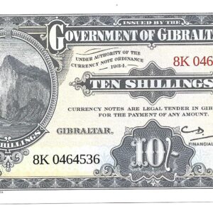 Gibraltar 10 Shilling/50 Pence 2018 P41 SC