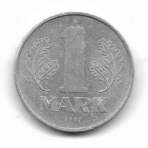 Alemania Democratica 1 Marco 1977A KM35 SC-
