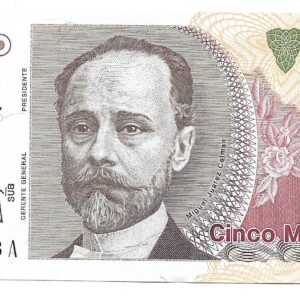 5.000 Australes Bottero 2864 Pampillo-G. Vazquez SC