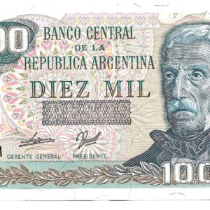 Reposicion 10.000 Australes Transitorio De Paul-Fraga Bottero 2877 SC