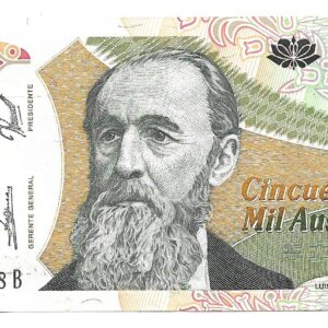 50.000 Australes Bottero 2888 De Paul-G. Fraga SC