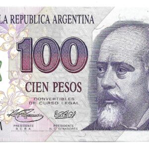 100 Pesos Convertibles serie A Bottero 3075 Fernandez-Menem SC