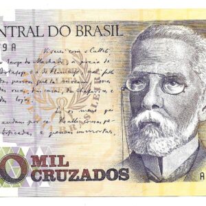 Brasil 1000 Cruzados 1988 P213b SC