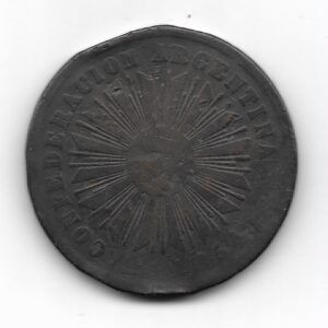 Confederacion Argentina 4 Centavos 1854 CJ1.2.1 B-