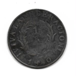 Buenos Aires 1 Real 1840 CJ16.1.2 B+