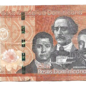 Republica Dominicana 100 Pesos 2023 P190H MB-
