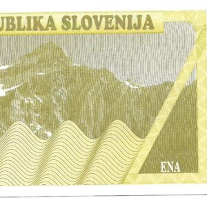 Eslovenia 1 Tolar 1990 P1 SC