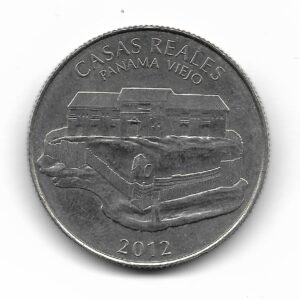 Panama 1/2 Balboa 2012 Casas Reales KM143 SC-