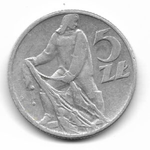 Polonia 5 Zlotych 1958 KM47 MB+