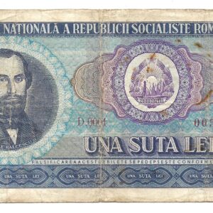 Rumania 100 Lei 1966 P97 MB-