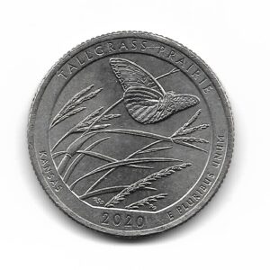 Estados Unidos 1/4 Dolar 2020P Tallgras Pairie