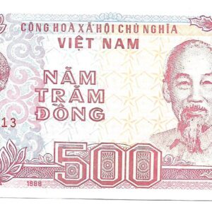 Vietnam 500 Dong 1988 P101 SC