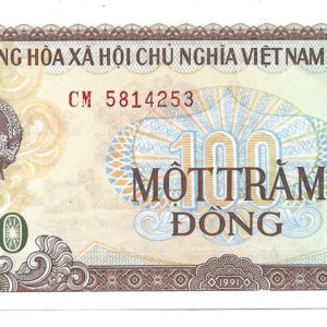 Vietnam 100 Dong 1991 P105a SC