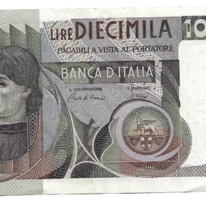 Italia 10.000 Liras 1982 P106b EXC