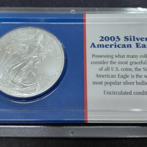 Estados Unidos 1 Dolar Onza de Plata .999 2003 KM273 SC