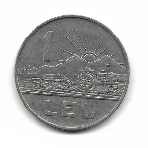 Rumania 1 Leu 1966 KM95 EXC