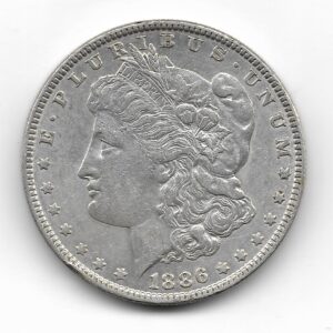 Estados Unidos 1 Dolar de Plata 1886 KM110 EXC