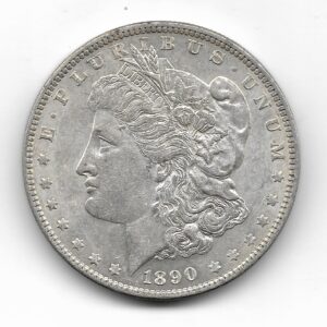 Estados Unidos 1 Dolar de Plata 1890 KM110 EXC+