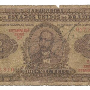 Brasil 2.000 Reis 1923 P17 B