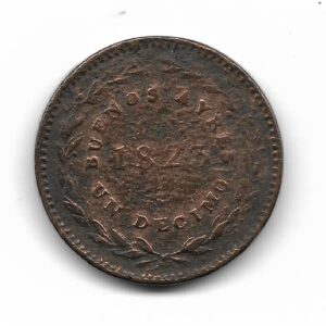Buenos Aires 1 Decimo 1823 CJ2.1 B-