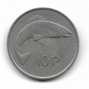 Irlanda 10 Pence 1975 KM23 MB