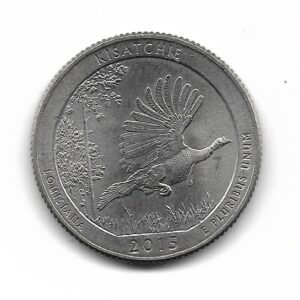 Estados Unidos 1/4 Dolar 2015D Kisatchie