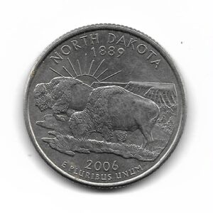 Estados Unidos 1/4 Dolar 2006D North Dakota