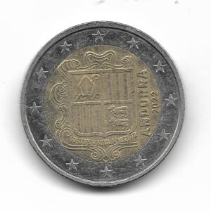 Andorra 2 Euros 2022 KM527 EXC
