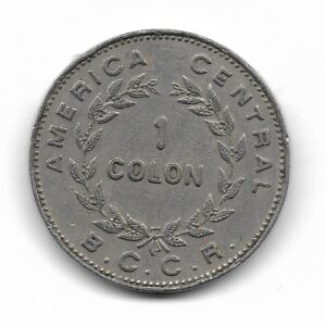 Costa Rica 1 Colon 1972 KM186.3 MB