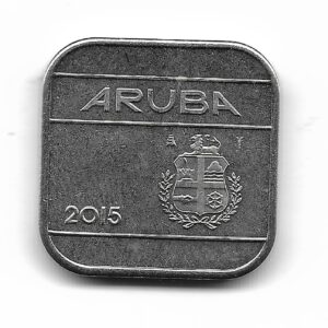 Aruba 50 Cents 2015 KM4 SC