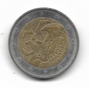 Austria 2 Euros 1987-2022 Conmemorativo Programa Erasmo KM3336 EXC