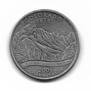Estados Unidos 1/4 Dolar 2006P Colorado