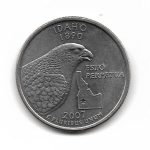 Estados Unidos 1/4 Dolar 2007D Idaho