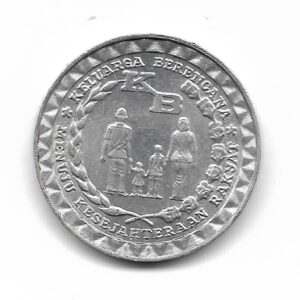 Indonesia 5 Rupias 1979 F.A.O KM43 SC