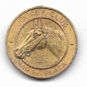 Medalla Mar del Plata Jockey Club Asociacion de Propietarios de Caballos SPC